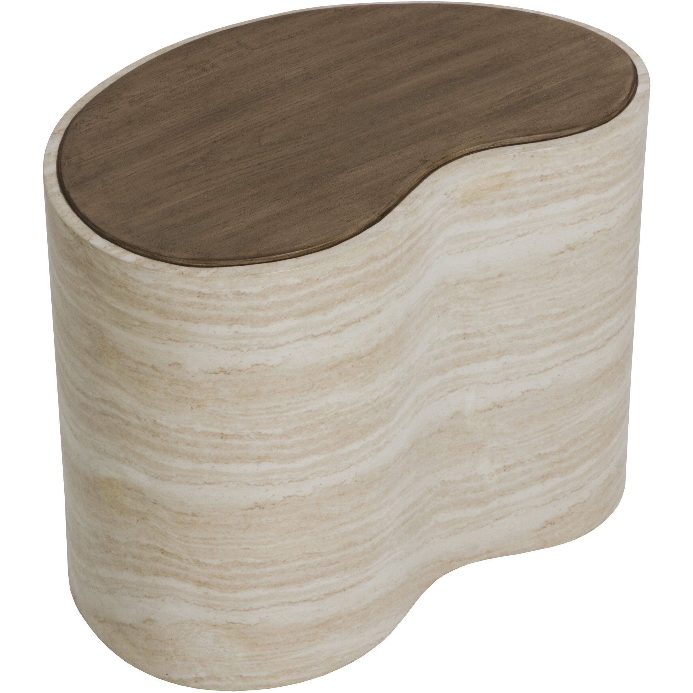 Ishiko 24 X 20 inch Light Brown / Warm Brown Outdoor Coffee Table